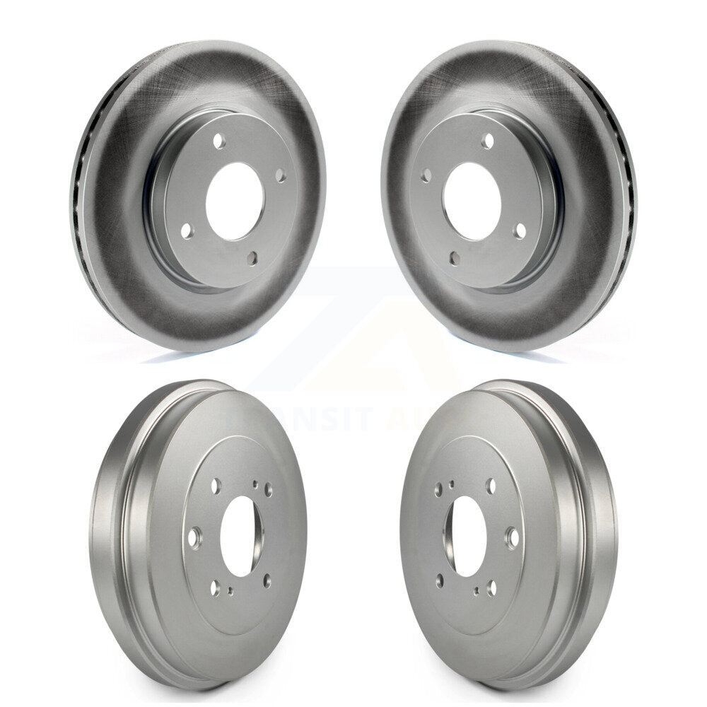 Genius KG-101436 Disc Brake Rotor and Hub Assembly for 2007-2014 Nissan Cube, Nissan Sentra, Nissan Versa - Front and Rear