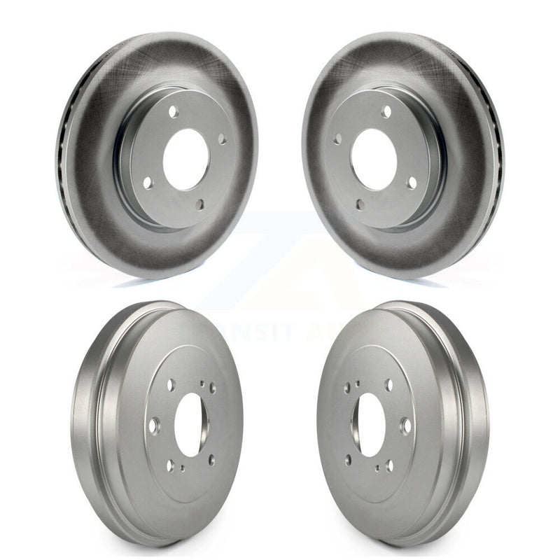 Genius KG-101436 Disc Brake Rotor and Hub Assembly for 2007-2014 Nissan Cube, Nissan Sentra, Nissan Versa - Front and Rear