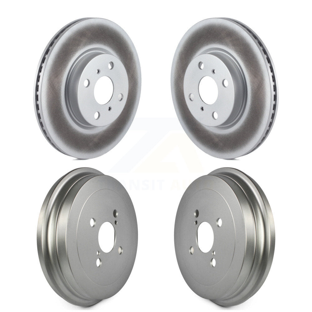 Genius KG-101438 Disc Brake Rotor and Hub Assembly for 2012-2018 Toyota Yaris - Front and Rear