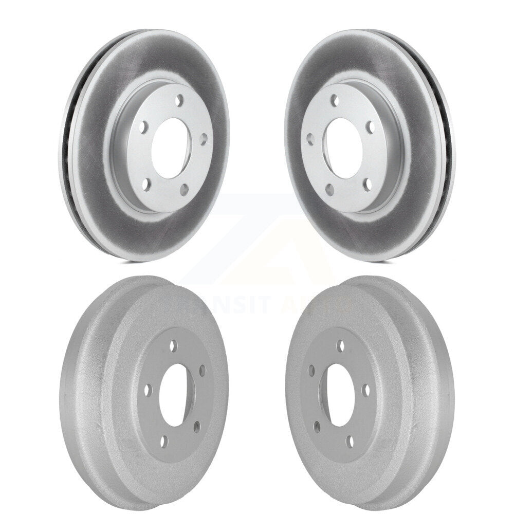 Genius KG-101439 Disc Brake Rotor and Hub Assembly for 2001-2007 Ford Escape, Mercury Mariner, Mazda Tribute - Front and Rear