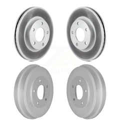 Genius KG-101439 Disc Brake Rotor and Hub Assembly for 2001-2007 Ford Escape, Mercury Mariner, Mazda Tribute - Front and Rear