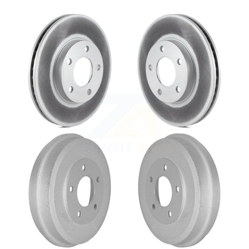 Genius KG-101439 Disc Brake Rotor and Hub Assembly for 2001-2007 Ford Escape, Mercury Mariner, Mazda Tribute - Front and Rear