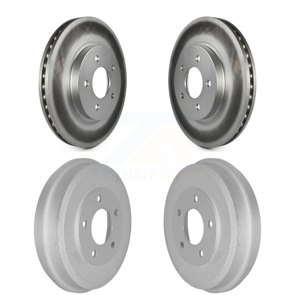 Genius KG-101440 Disc Brake Rotor and Hub Assembly for 2005-2007 Ford Escape, Mercury Mariner, Mazda Tribute - Front and Rear