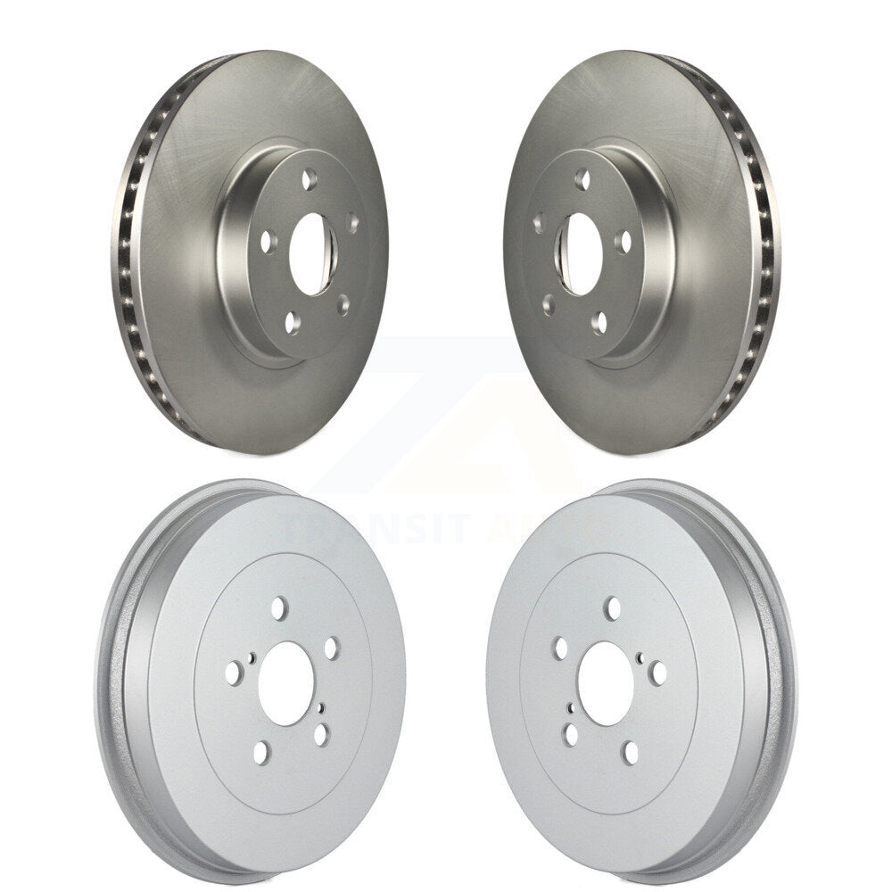 Genius KG-101450 Disc Brake Rotor and Hub Assembly for 2003-2008 Pontiac Vibe, Toyota Matrix - Front and Rear
