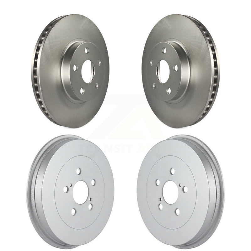 Genius KG-101450 Disc Brake Rotor and Hub Assembly for 2003-2008 Pontiac Vibe, Toyota Matrix - Front and Rear