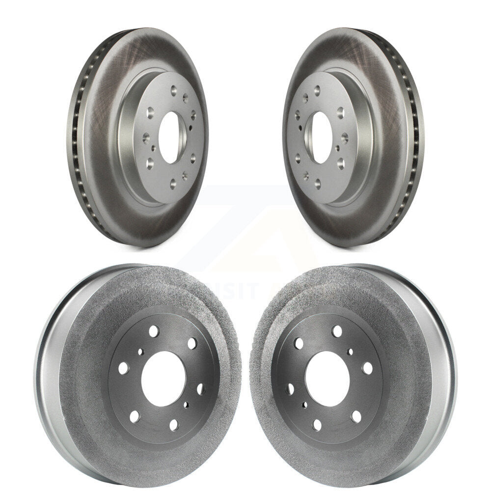 Genius KG-101451 Disc Brake Rotor and Hub Assembly for 2009-2013 Chevrolet Silverado 1500, GMC Sierra 1500 - Front and Rear