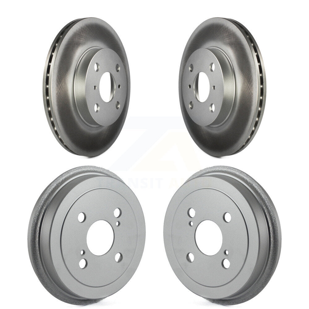 Genius KG-101456 Disc Brake Rotor and Hub Assembly for 2000-2005 Toyota Echo - Front and Rear