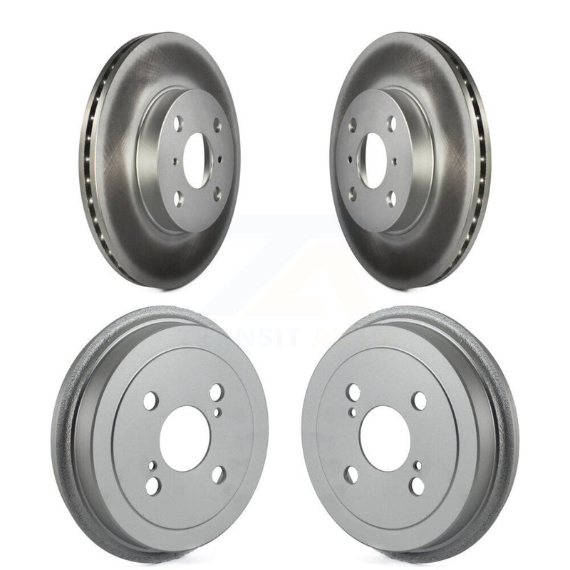 Genius KG-101456 Disc Brake Rotor and Hub Assembly for 2000-2005 Toyota Echo - Front and Rear