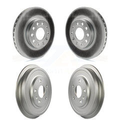 Genius KG-101459 Disc Brake Rotor and Hub Assembly for 2011-2012 Volkswagen Beetle, Volkswagen Jetta - Front and Rear