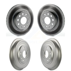 Genius KG-101460 Disc Brake Rotor and Hub Assembly for 2011-2012 Volkswagen Jetta - Front and Rear