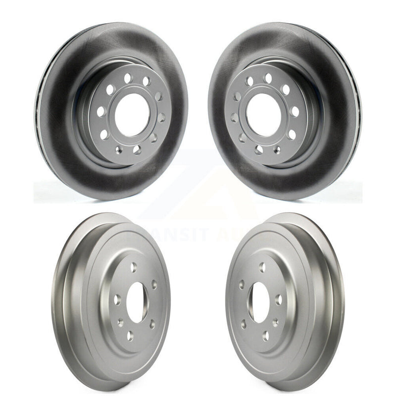 Genius KG-101460 Disc Brake Rotor and Hub Assembly for 2011-2012 Volkswagen Jetta - Front and Rear