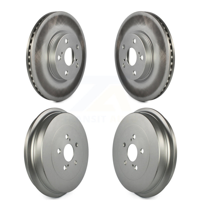 Genius KG-101464 Disc Brake Rotor and Hub Assembly for 2009-2019 Toyota Corolla - Front and Rear