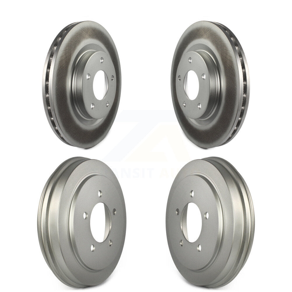 Genius KG-101467 Disc Brake Rotor and Hub Assembly for 2007-2017 Jeep Compass, Dodge Caliber and More - Front and Rear
