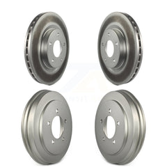 Genius KG-101467 Disc Brake Rotor and Hub Assembly for 2007-2017 Jeep Compass, Dodge Caliber and More - Front and Rear