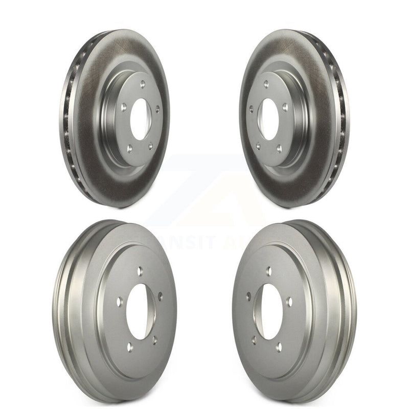 Genius KG-101467 Disc Brake Rotor and Hub Assembly for 2007-2017 Jeep Compass, Dodge Caliber and More - Front and Rear
