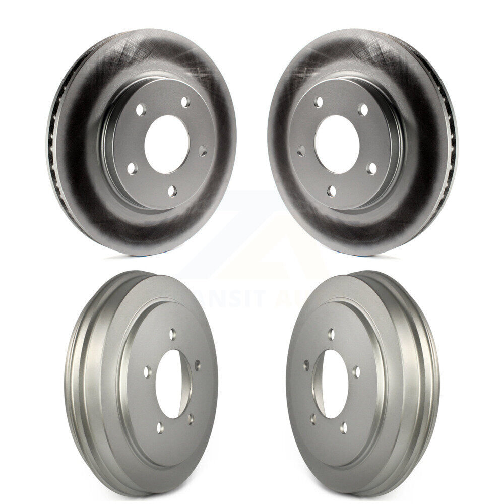 Genius KG-101468 Disc Brake Rotor and Hub Assembly for 2007-2012 Dodge Caliber - Front and Rear