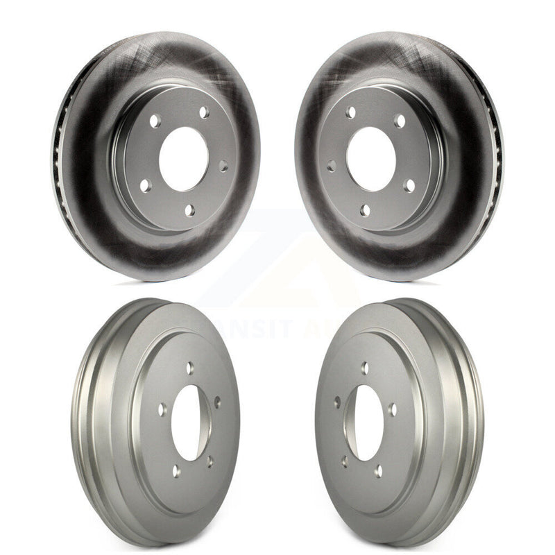Genius KG-101468 Disc Brake Rotor and Hub Assembly for 2007-2012 Dodge Caliber - Front and Rear