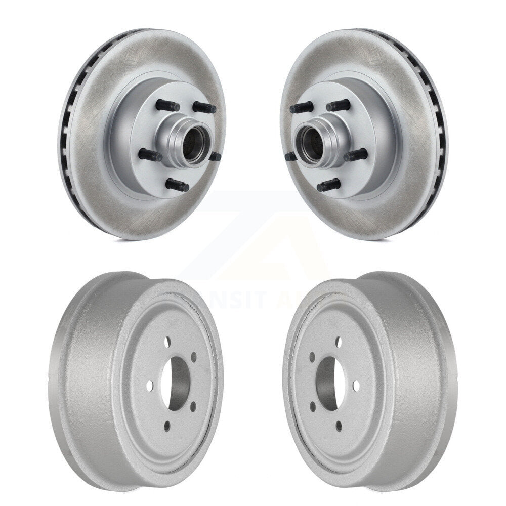 Genius KG-101469 Disc Brake Rotor and Hub Assembly for 1998-2009 Ford Ranger - Front and Rear