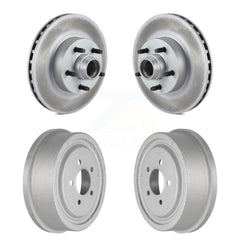 Genius KG-101469 Disc Brake Rotor and Hub Assembly for 1998-2009 Ford Ranger - Front and Rear