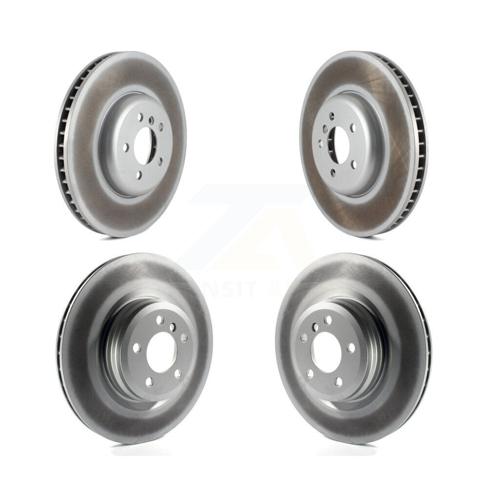 Genius KG-101470 Disc Brake Rotor for 2009-2017 BMW 550i GT, BMW 550i GT xDrive and More - Front and Rear