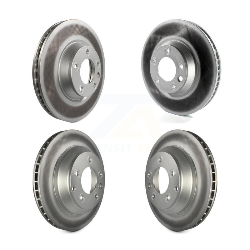 Genius KG-101472 Disc Brake Rotor for 2004-2015 Audi Q7, Porsche Cayenne, Volkswagen Touareg - Front and Rear