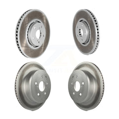 Genius KG-101473 Disc Brake Rotor for 2006-2013 Lexus IS350, Lexus GS350 and More - Front and Rear