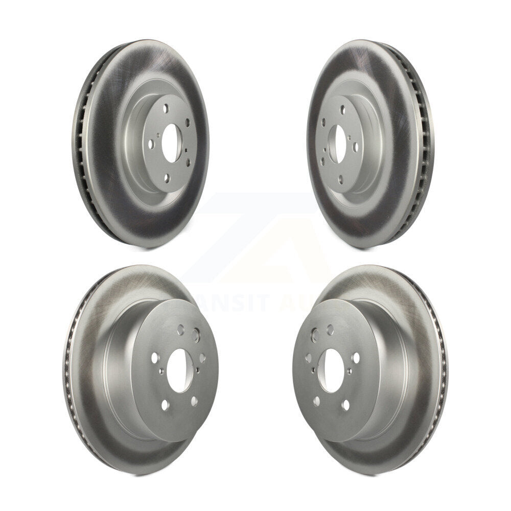Genius KG-101474 Disc Brake Rotor for 2007-2015 Lexus IS350, Lexus GS350 and More - Front and Rear