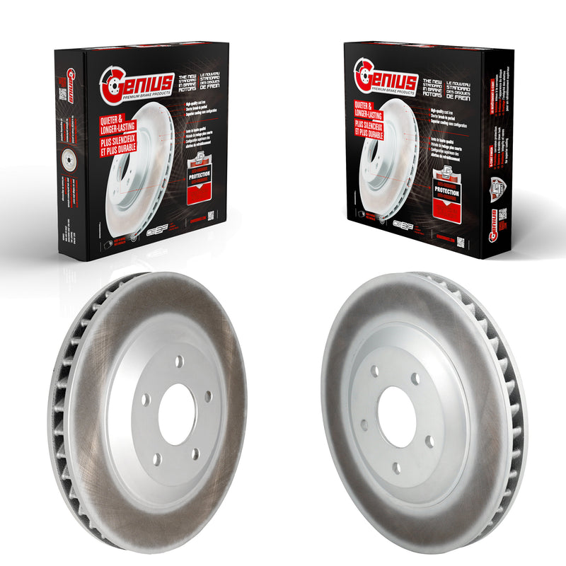 Genius KG-101481 Disc Brake Rotor for 1997-2009 Cadillac XLR, Chevrolet Corvette - Front