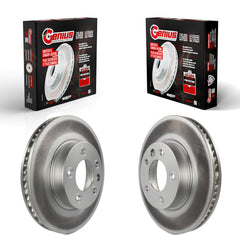 Genius KG-101483 Disc Brake Rotor for 2003-2017 Porsche Cayenne, Volkswagen Touareg - Front