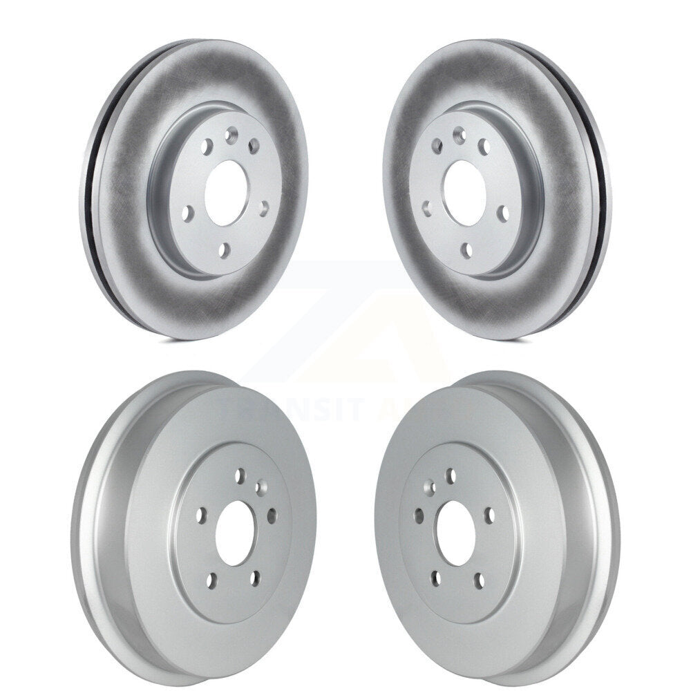Genius KG-101494 Disc Brake Rotor and Hub Assembly for 2011-2016 Chevrolet Cruze, Chevrolet Cruze Limited - Front and Rear