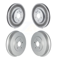 Genius KG-101494 Disc Brake Rotor and Hub Assembly for 2011-2016 Chevrolet Cruze, Chevrolet Cruze Limited - Front and Rear