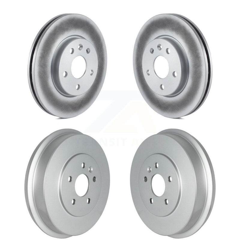Genius KG-101494 Disc Brake Rotor and Hub Assembly for 2011-2016 Chevrolet Cruze, Chevrolet Cruze Limited - Front and Rear