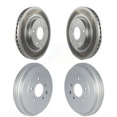 Genius KG-101496 Disc Brake Rotor and Hub Assembly for 2013-2019 Nissan Sentra - Front and Rear
