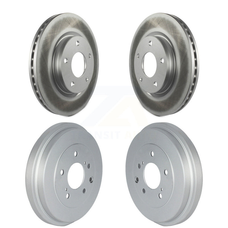Genius KG-101496 Disc Brake Rotor and Hub Assembly for 2013-2019 Nissan Sentra - Front and Rear