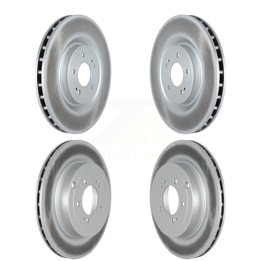 Genius KG-101498 Disc Brake Rotor for 2008-2015 Mitsubishi Lancer - Front and Rear