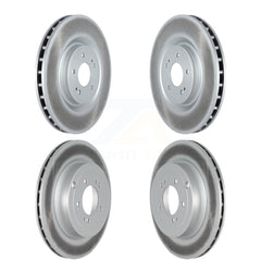 Genius KG-101498 Disc Brake Rotor for 2008-2015 Mitsubishi Lancer - Front and Rear