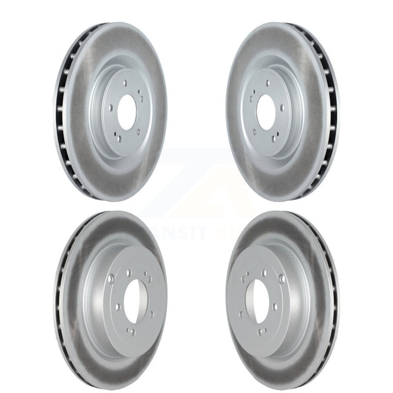 Genius KG-101498 Disc Brake Rotor for 2008-2015 Mitsubishi Lancer - Front and Rear
