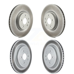 Genius KG-101499 Disc Brake Rotor for 2008-2014 Cadillac CTS - Front and Rear