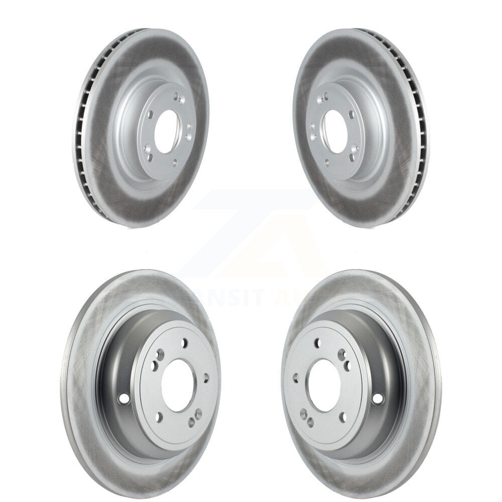 Genius KG-101502 Disc Brake Rotor for 2009-2011 Hyundai Genesis - Front and Rear