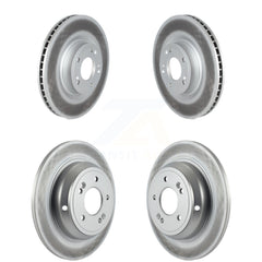 Genius KG-101502 Disc Brake Rotor for 2009-2011 Hyundai Genesis - Front and Rear