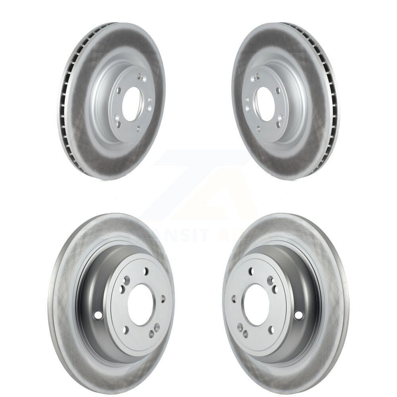 Genius KG-101502 Disc Brake Rotor for 2009-2011 Hyundai Genesis - Front and Rear