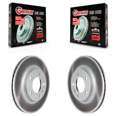 Genius KG-101510 Disc Brake Rotor for 2011-2016 Mini Cooper Countryman, Mini Cooper Paceman - Front