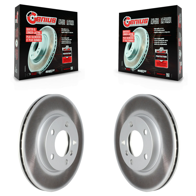 Genius KG-101510 Disc Brake Rotor for 2011-2016 Mini Cooper Countryman, Mini Cooper Paceman - Front