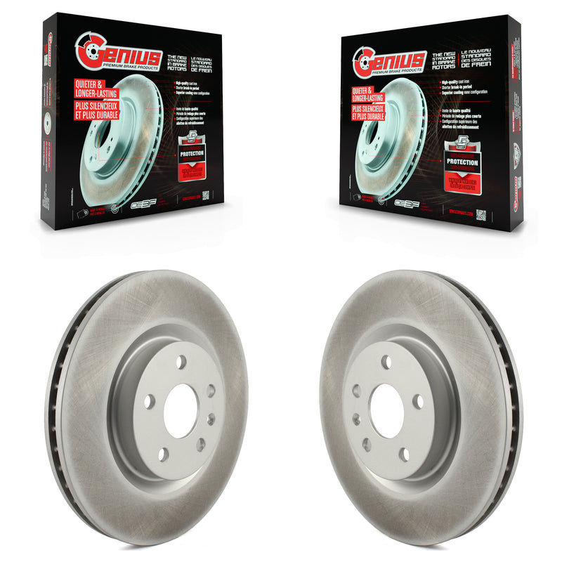 Genius KG-101512 Disc Brake Rotor for 2008-2023 Chevrolet Corvette, Cadillac XTS and More - Front