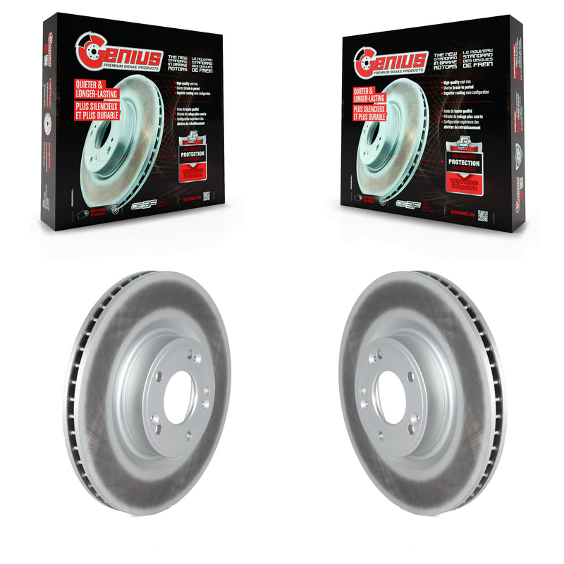 Genius KG-101515 Disc Brake Rotor for 2009-2011 Hyundai Genesis - Front