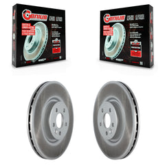 Genius KG-101516 Disc Brake Rotor for 2007-2018 Volvo S80, Volvo V60 and More - Front