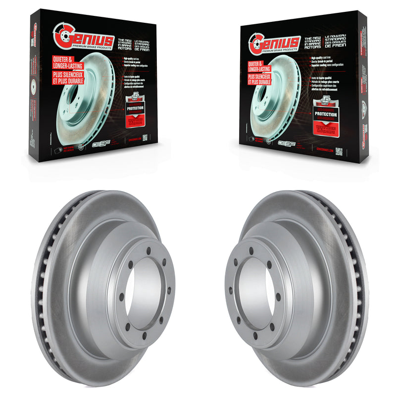 Genius KG-101520 Disc Brake Rotor for 2008-2023 Ford E-350 Super Duty, Ford E-350 Econoline - Rear