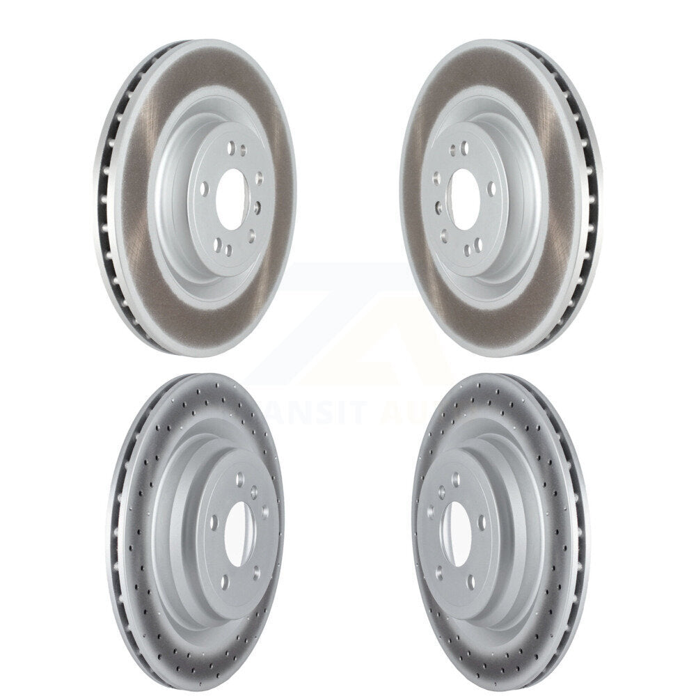 Genius KG-101526 Disc Brake Rotor for 2016-2019 Mercedes-Benz GLE400 - Front and Rear