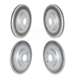 Genius KG-101528 Disc Brake Rotor for 2016-2024 Fiat 124 Spider, Mazda MX-5 Miata - Front and Rear