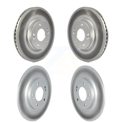 Genius KG-101533 Disc Brake Rotor for 2019-2023 Kia Soul EV, Hyundai Kona Electric, Kia Niro EV - Front and Rear